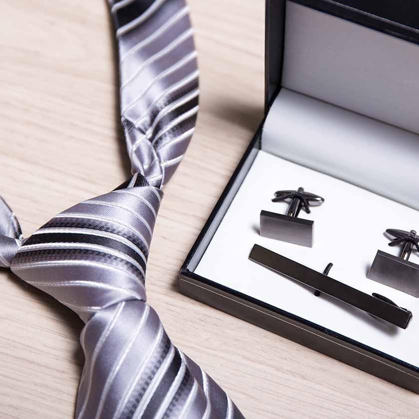 Three-Piece Matching Tie Sets