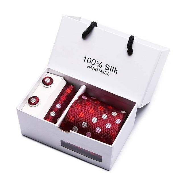 The Burgundy Beet Tie Set Gift Box – Ampersand Accessories
