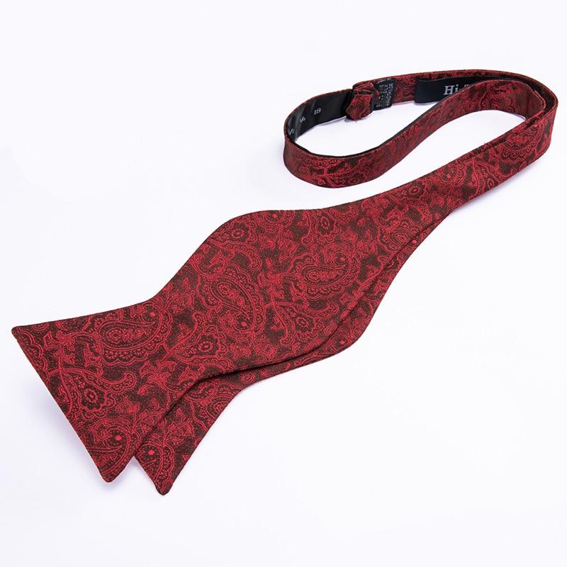 Burgundy Red Paisley Matching Tie Set (3pc) - Modern Mister