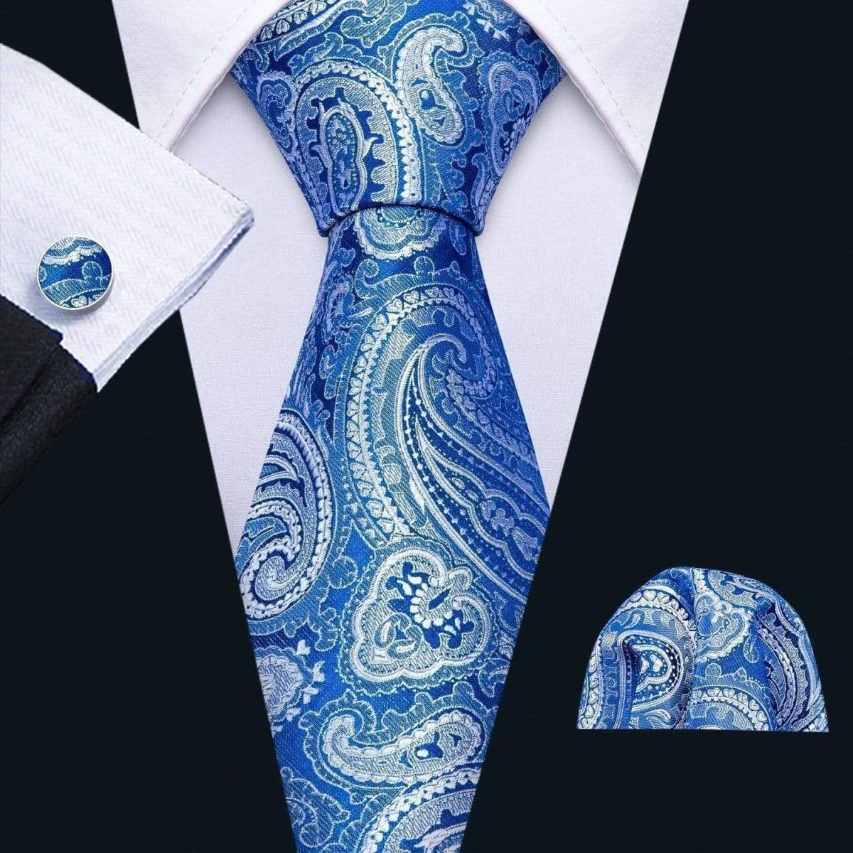 light teal tie